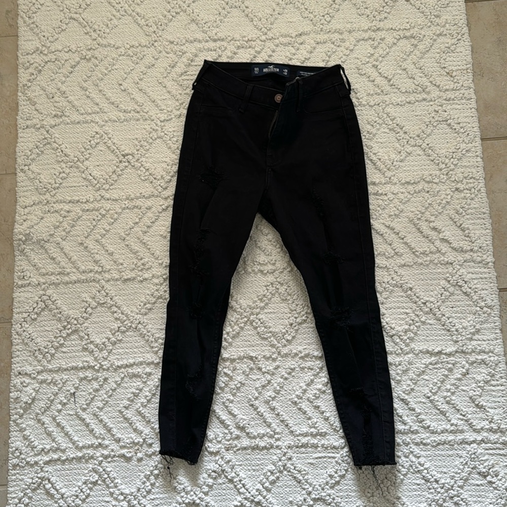 Xs jollister black skinny jeans